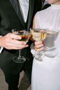 coupes champagne maries