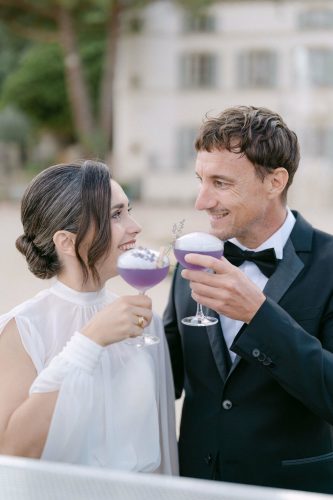 cocktail lavande mariage