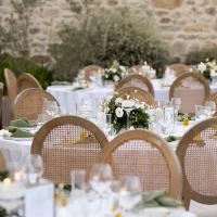 dinner by candlelight in Provence