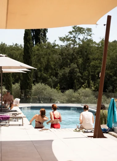 Pool Party Wedding in France