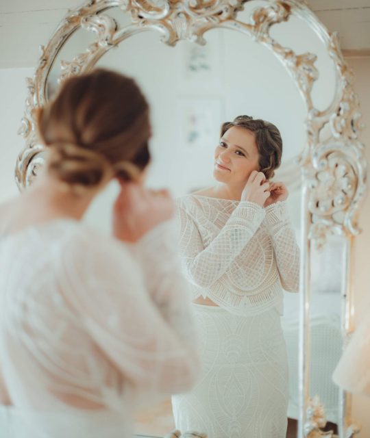préparatifs mariée